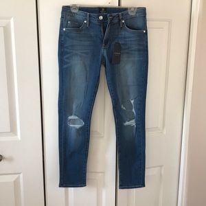 NWT Just Black destroyed crop jeans
